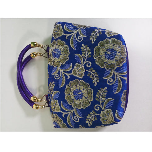 Fancy Blue Color Bag  - Pack Of 10 - 1200gms